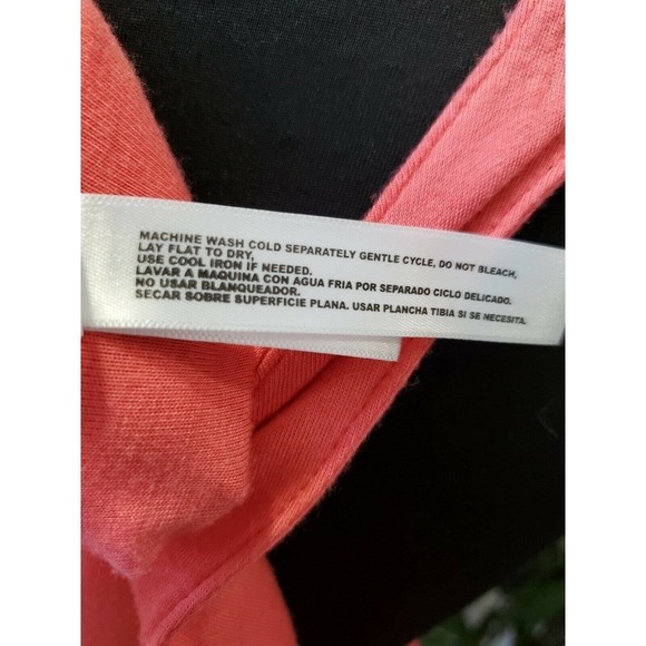 Bobbie Brooks Women's Pink & Black Rayon Sleeveless Scoop Neck Long Maxi Dress S - Picture 9 of 11